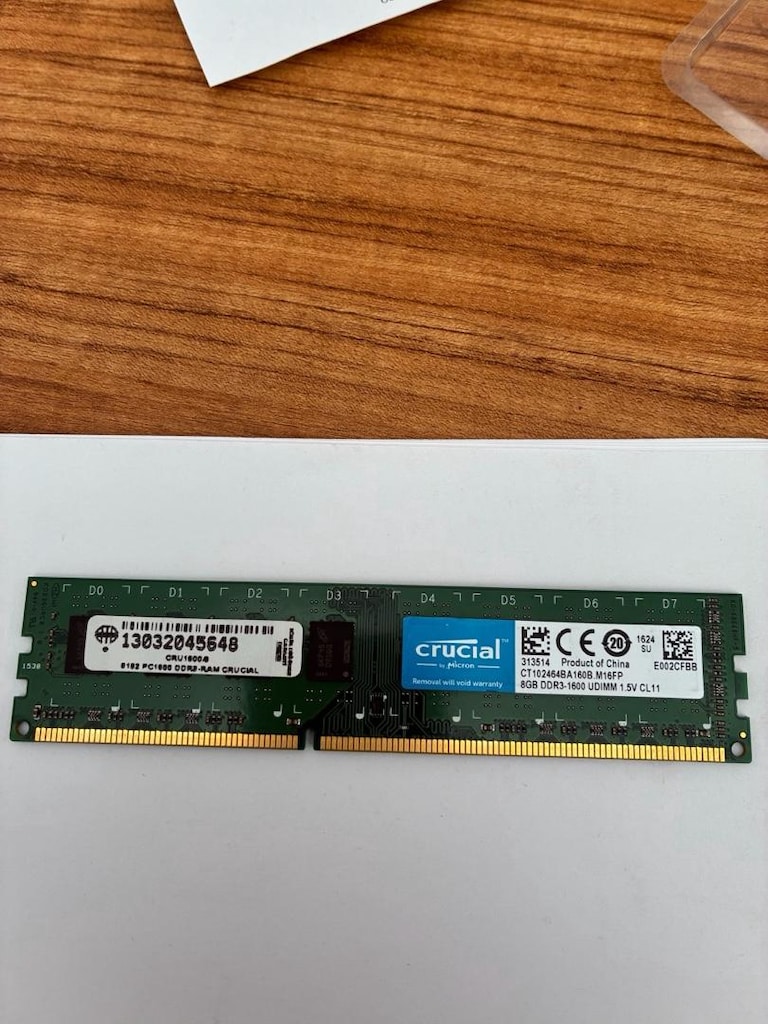 8 GB DDR3 1600 Mhz MASAÜSTÜ RAM TEK FİYAT PAZARLIKSIZ - 2
