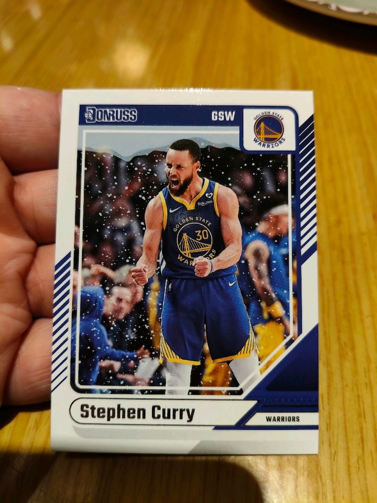 Stephen Curry 2024-25 Panini Donruss Özel Parlak Holo/Parallel #64 NBA - 4