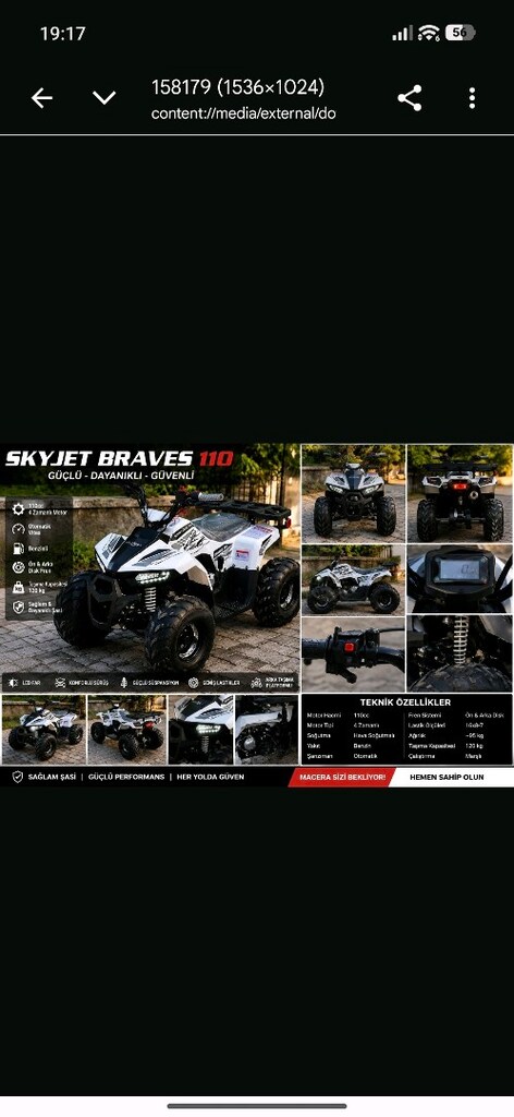 SKYJET BRAVES 110 ÇOCUK ATVSİ - 2