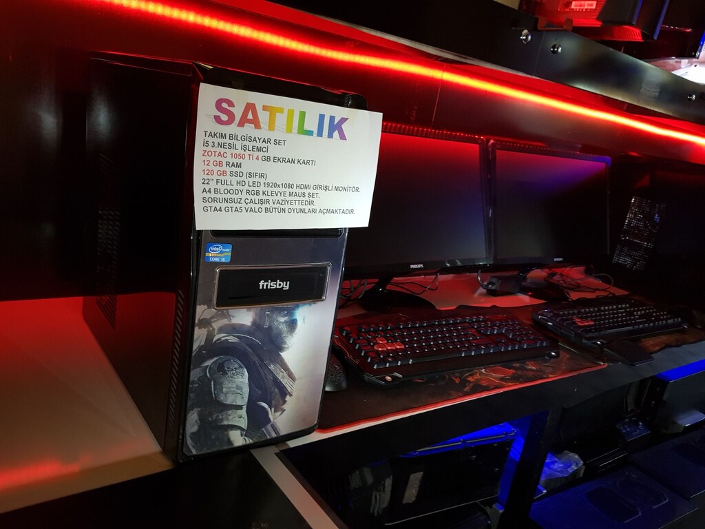 İ5 12GB RAM 128SSD 1050Tİ 22 LED MONİTÖR TAKIM BİLGİSAYAR - 3
