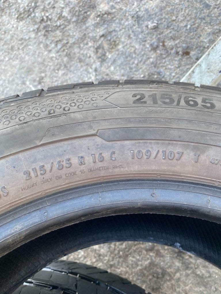 215/65 R 16 C 2 ADET CONTINENTAL LASTİK - 3