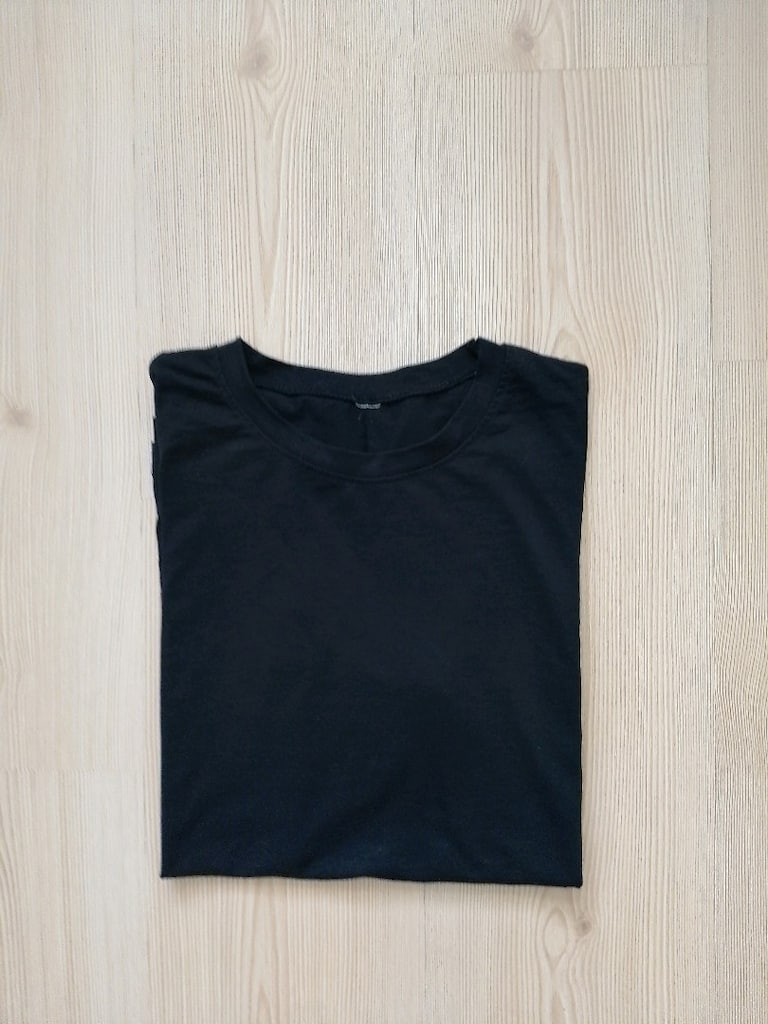 Bisiklet Yaka Basic T-shirt - 4