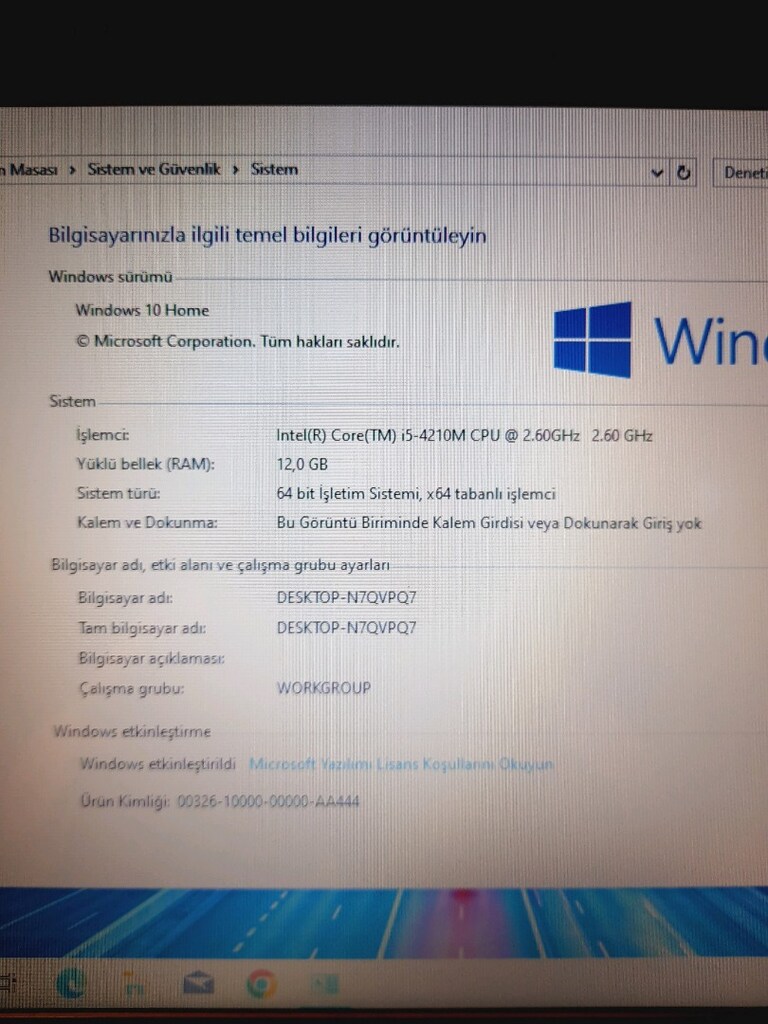 Casper i5 laptop 12GB RAM SSD çift ekran kartlı güçlü sistem - 4