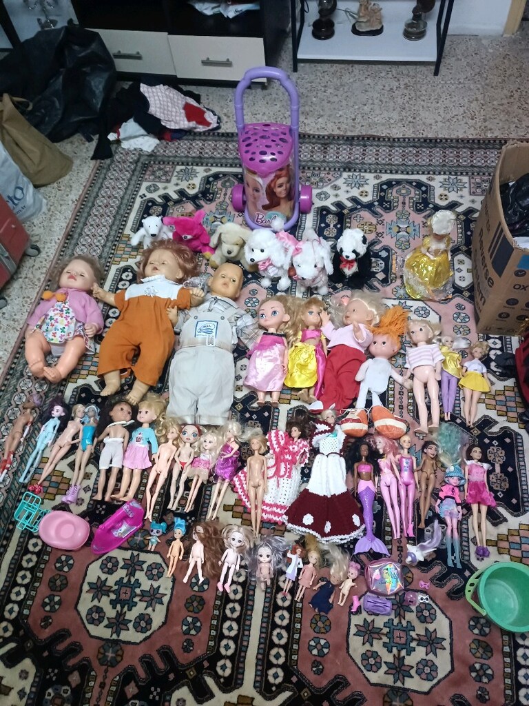 bebek toplu olarak satılık 40 bebek 6 peruş 5 oyuncak - 2