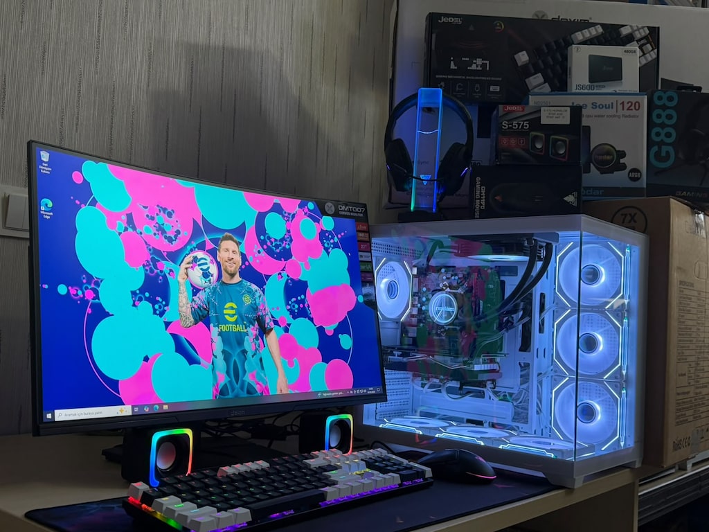 FULL SET GAMİNG PC MASAÜSTÜ OYUN BİLGİSAYARI - 7