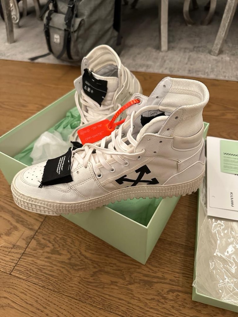Off White Sneaker Ayakkabı - 2
