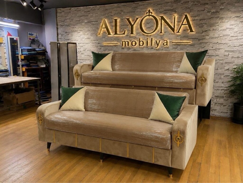 ALYONA MOBİLYA DAN YATAKLI BAZALI ÇEKYATLAR KAPIDA ÖDEME İSTANBUL - 5