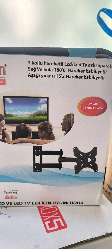 3 kollu hareketli, LED TV askı Aparatı - 2