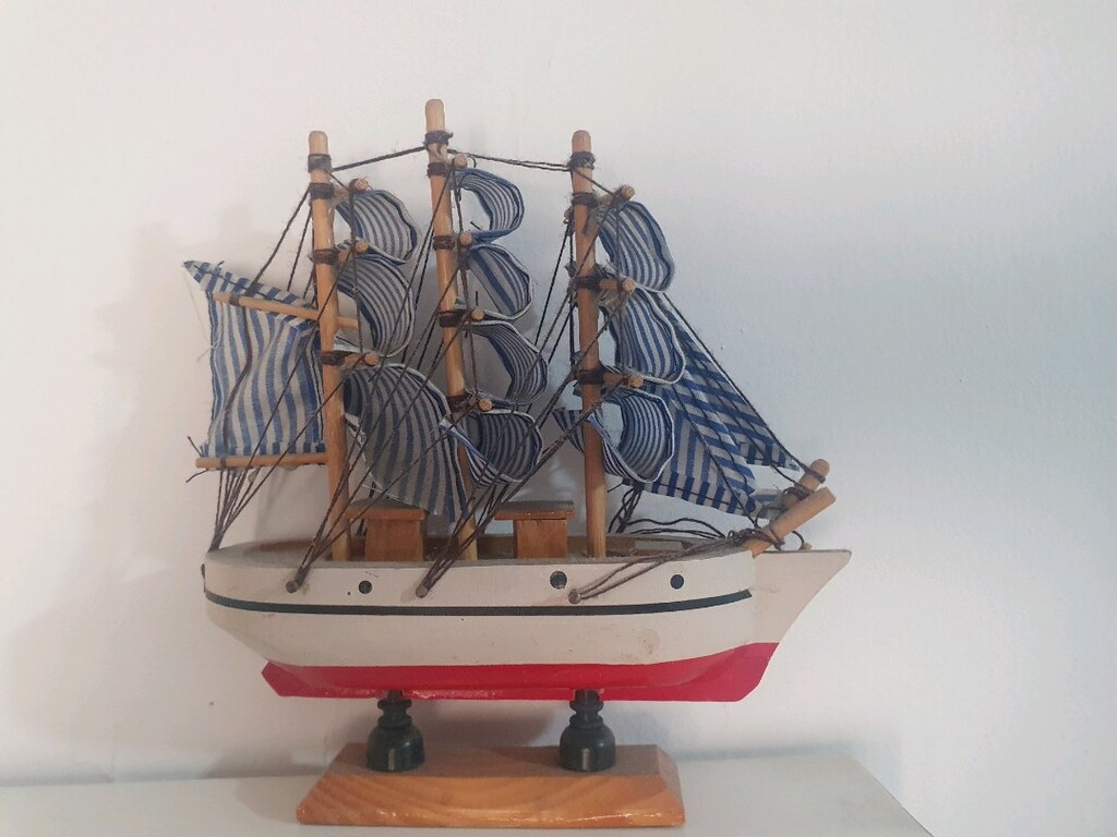 15X15 DEKOR AHŞAP EL YAPIMI YELKENLİ İKİ RENK - 4