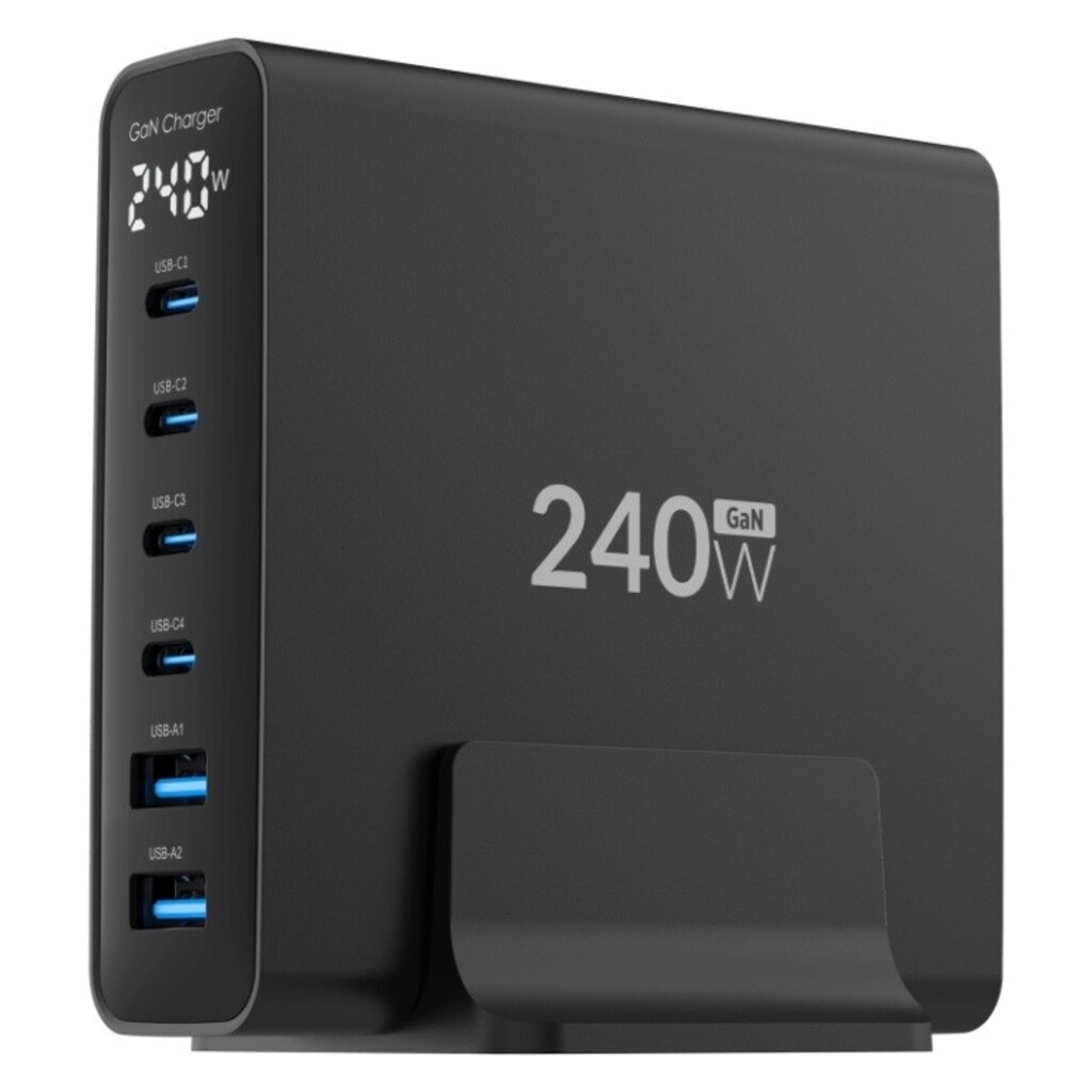 Juo 240W GaN PD 3.1 Masaüstü Hızlı Şarj Cihazı - 3