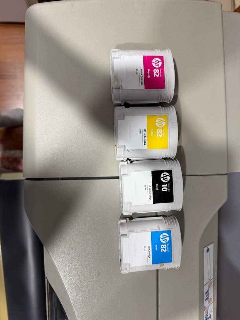 hp 500 plotter 24 ınc nadir bir ürün sorunsuz çalışır durumda - 9