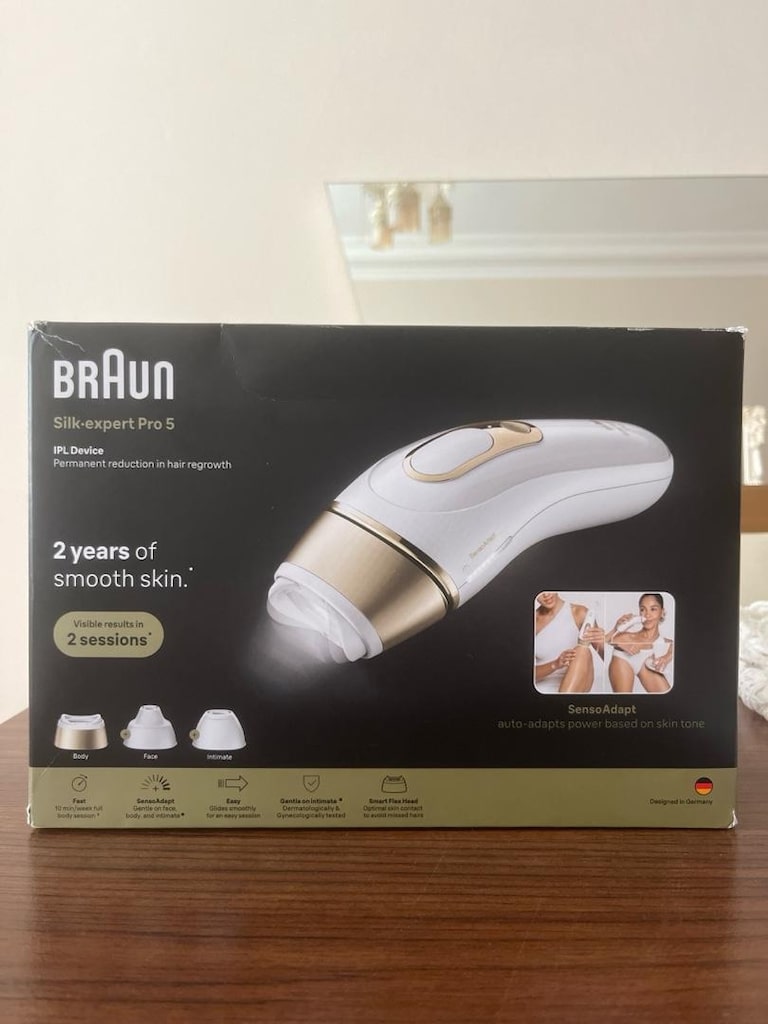 Braun silk expert Pro 5 lazer makinesi