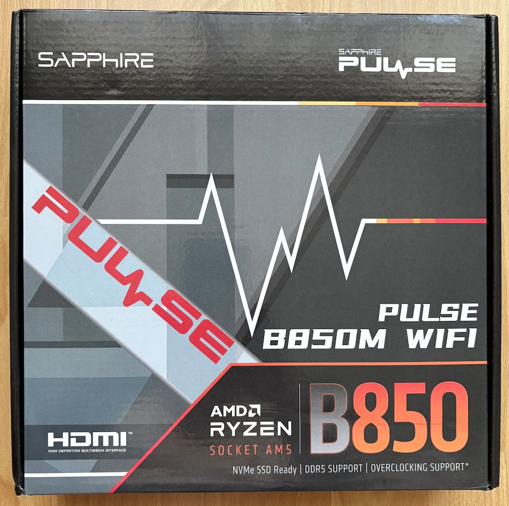 SAPPHIRE PULSE B850M WIFI Anakart - SIFIR - 2