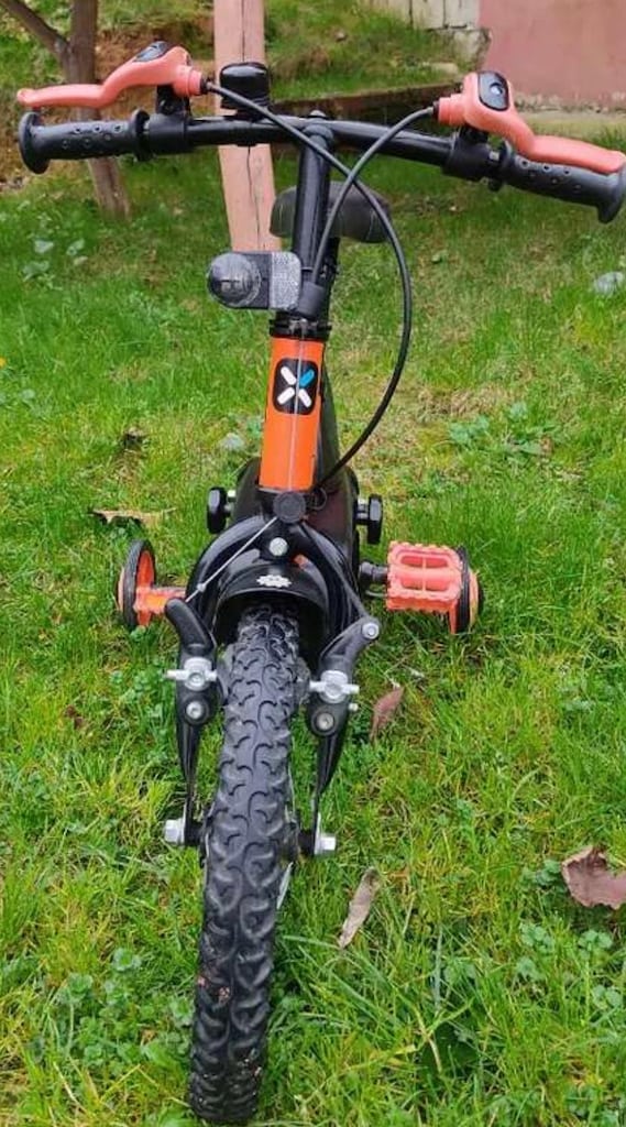 btwin decathlon 500 rockrider 14jant 3-7yaş rabot desen çocuk bisiklet - 7