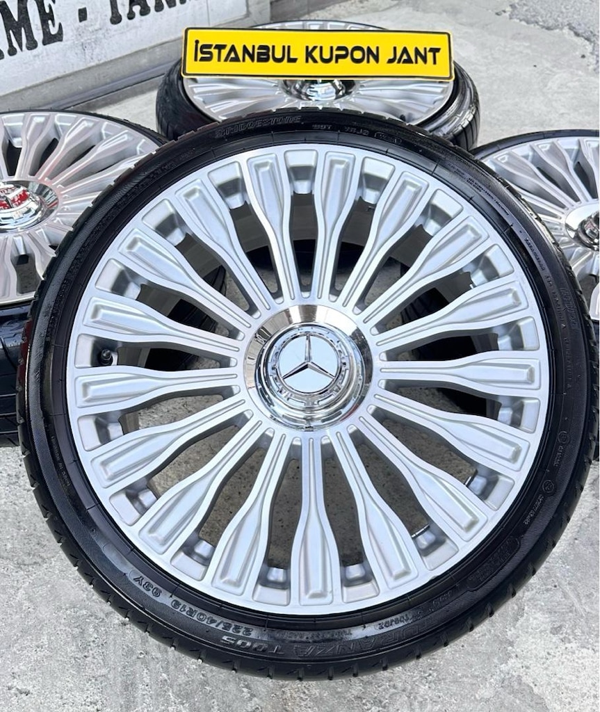19 İnç Mercedes Maybach Jant Lastik Takımı 225/40/19 235/40/19 SET - 7