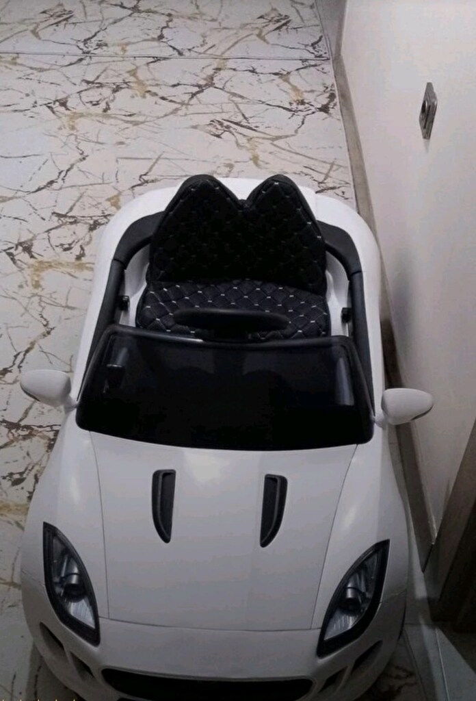 Babyhope 442 Cougar Akülü Araba 12v Uzaktan Kumandalı Beyaz - 3