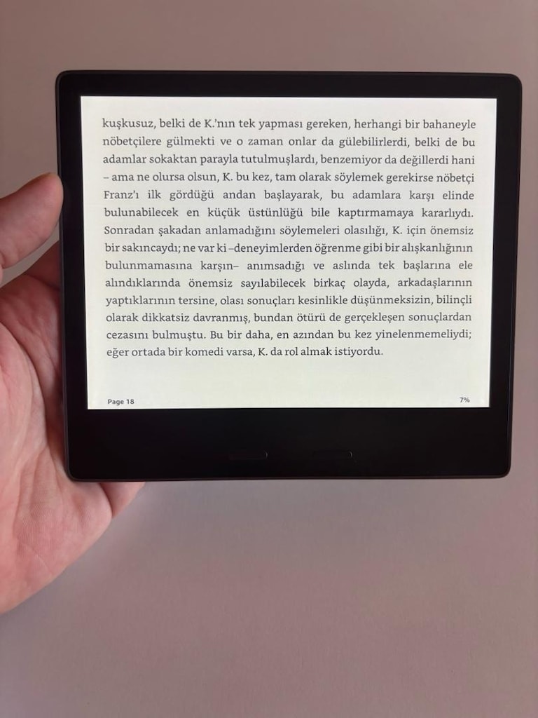 Amazon Kindle Oasis 10. Nesil - 32 Gb - Gri Kasa - 5