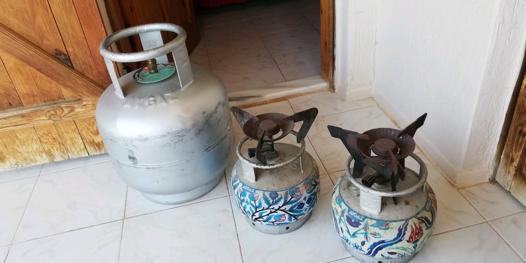 Aygaz tüpler 3 adet var - 5