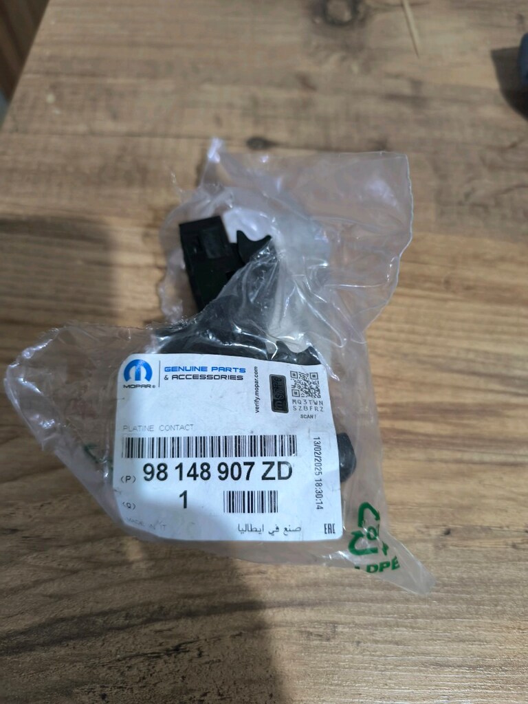 Citroen C3 B618 Sol Ön Cam Açma Düğme Takımı Orijinal 98148907ZD - 8