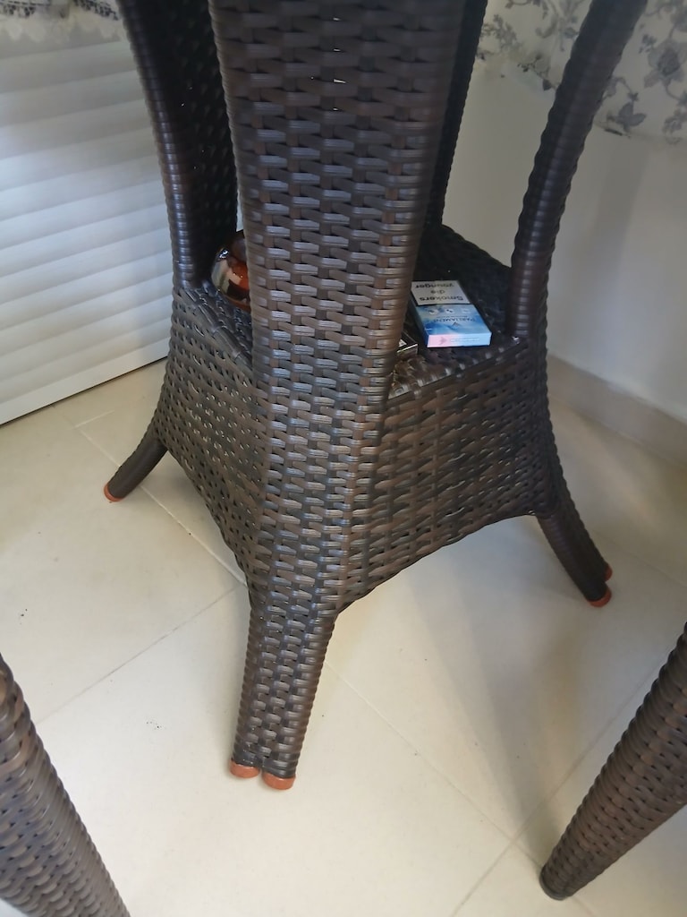 Rattan 4 sandalyeli masa takımı - 2