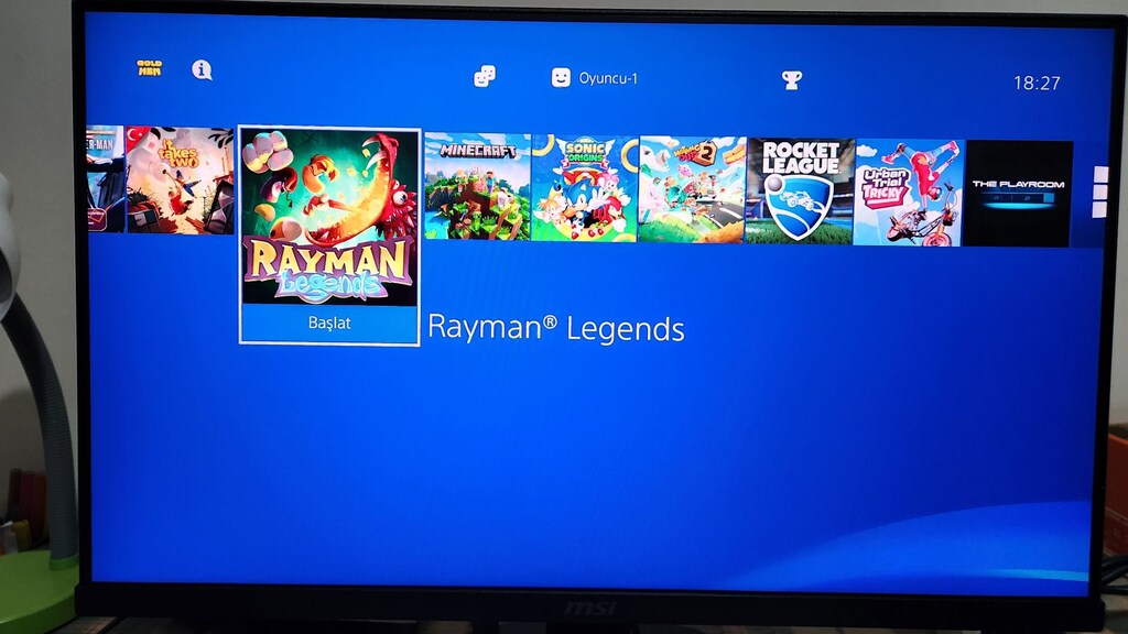 PS4 Pro 1 TB 4K, FC 27 Dahil 17 Oyunlu, Çift Orijinal Kollu, Tertemiz - 15