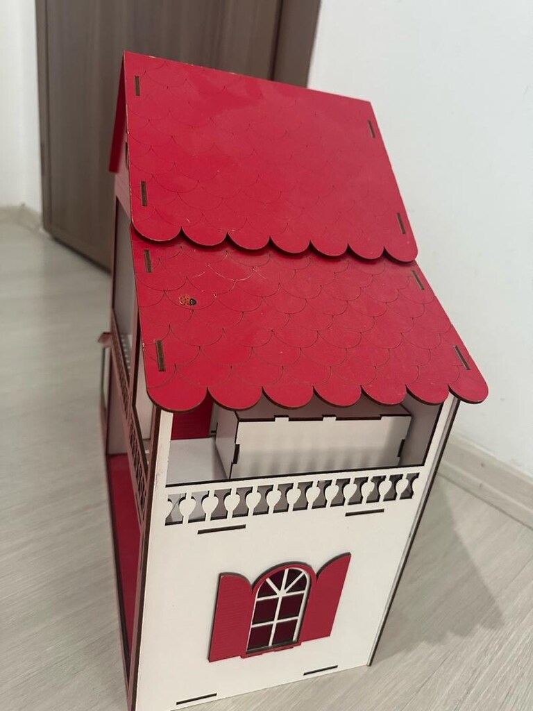 ahşap barbie evi - 5