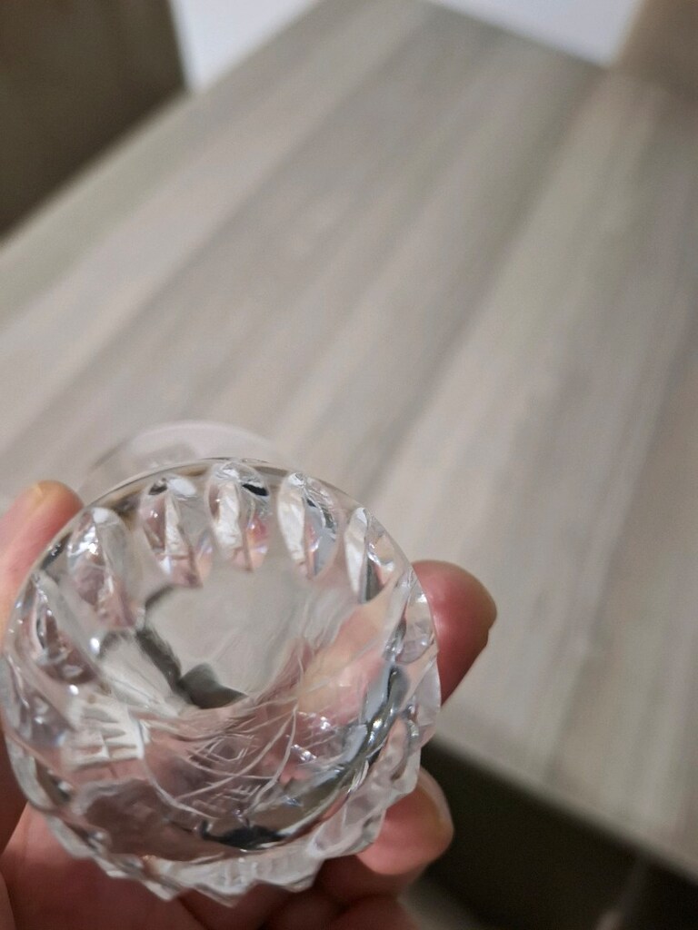 kesme kristal çay bardağı - 9