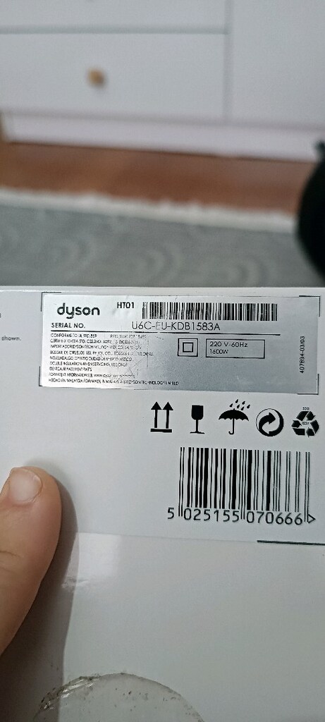 Sıfır Dyson Airstrait Özel Seri (EU - Türkiye Prizli) - Hiç Kullanılma - 2
