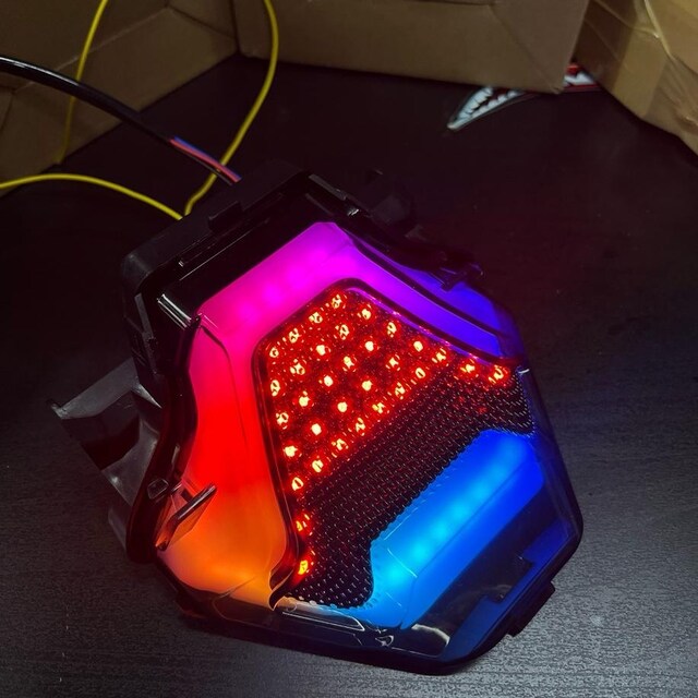 R25 MT25 MT07 RGB STOP