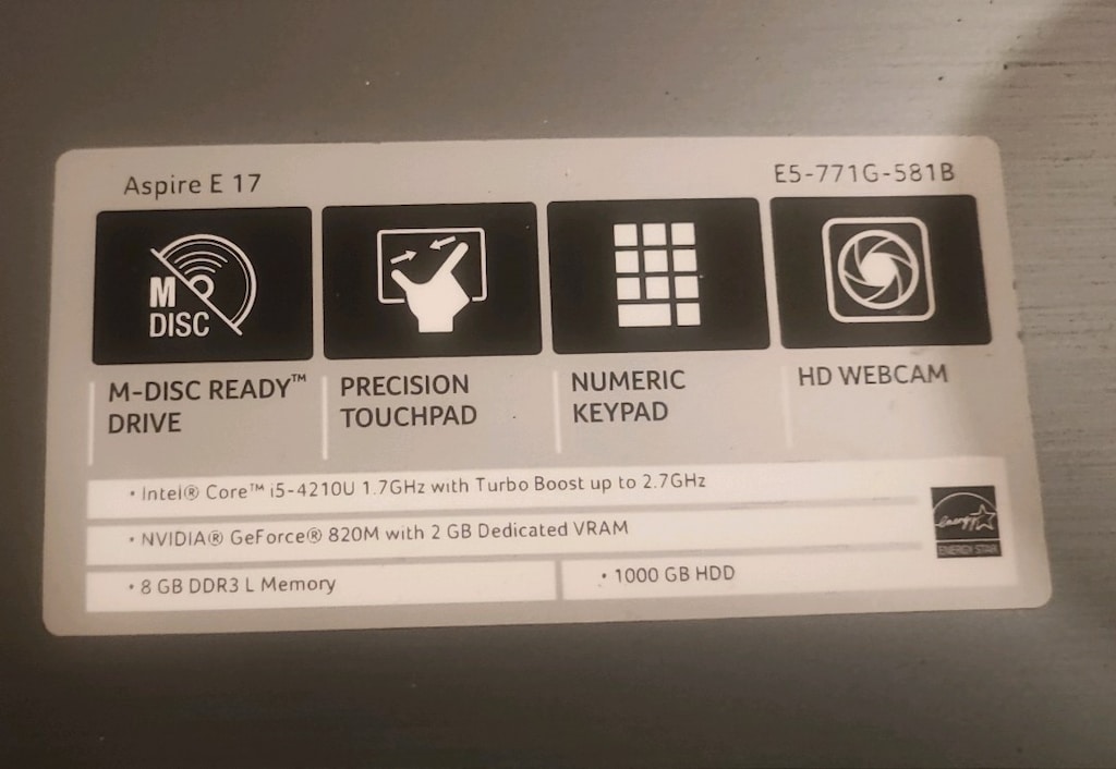 TERTEMİZ 17.5 İNÇ DEV EKRAN 240GB SSD ACER LAPTOP - 8