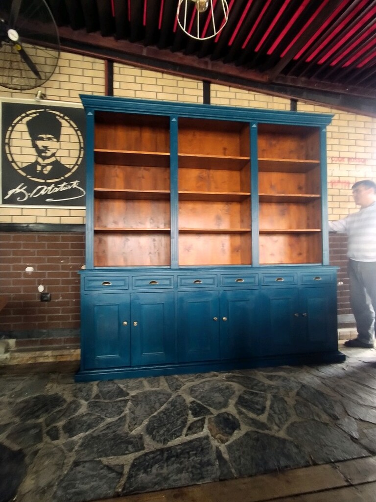 ahşap kitaplık - 3