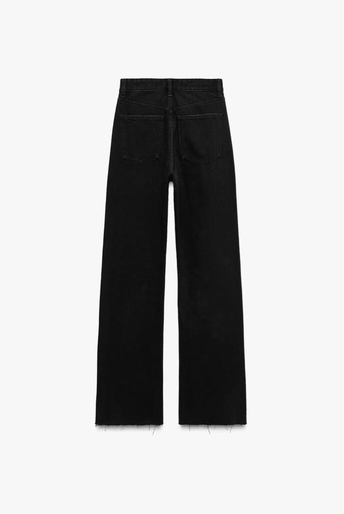 Zara trf high waist wide leg jeans - 2