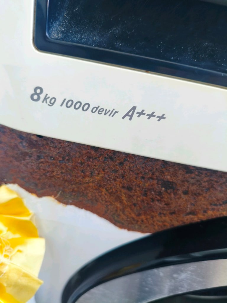 2.el sıkıntısız çalışan Arçelik 8 kg çamaşır makinesi a+++ - 4