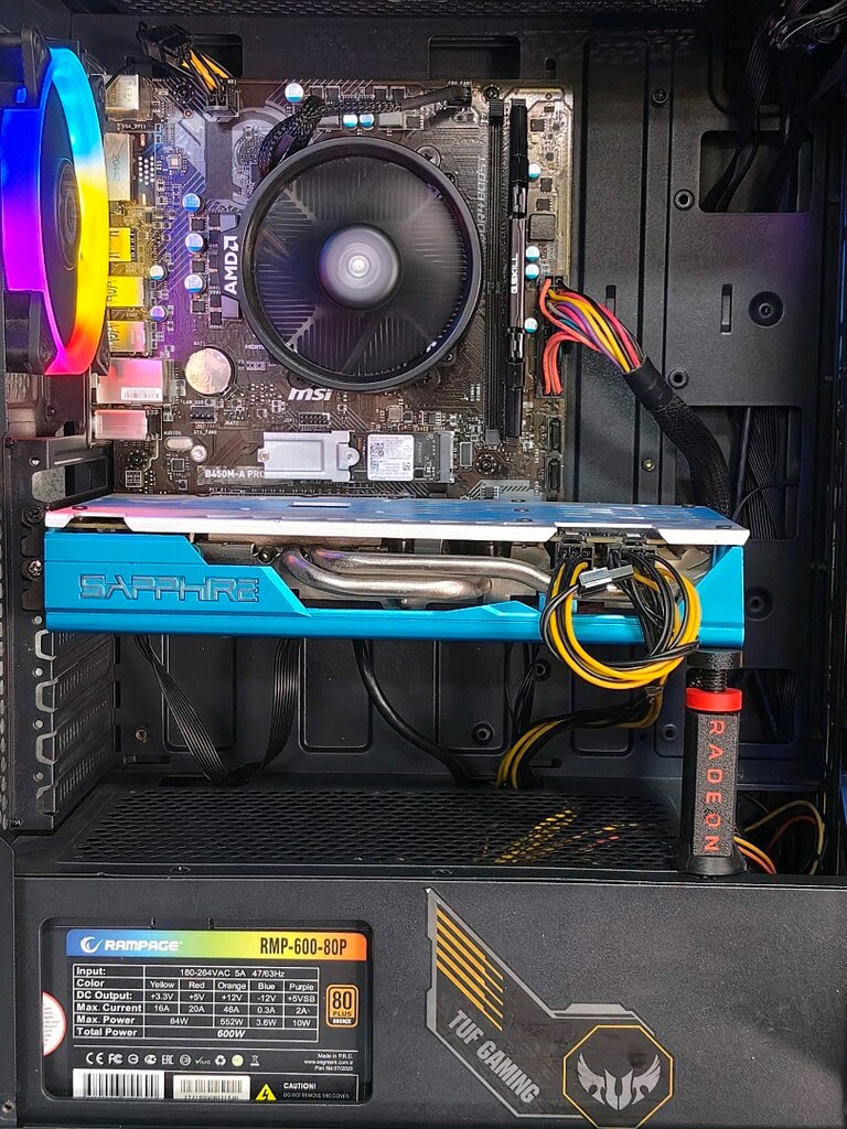 8GB RX 590 RYZEN 2700X 16GB RAM 512 M2SSD 600W OYUNCU KASASI - 3