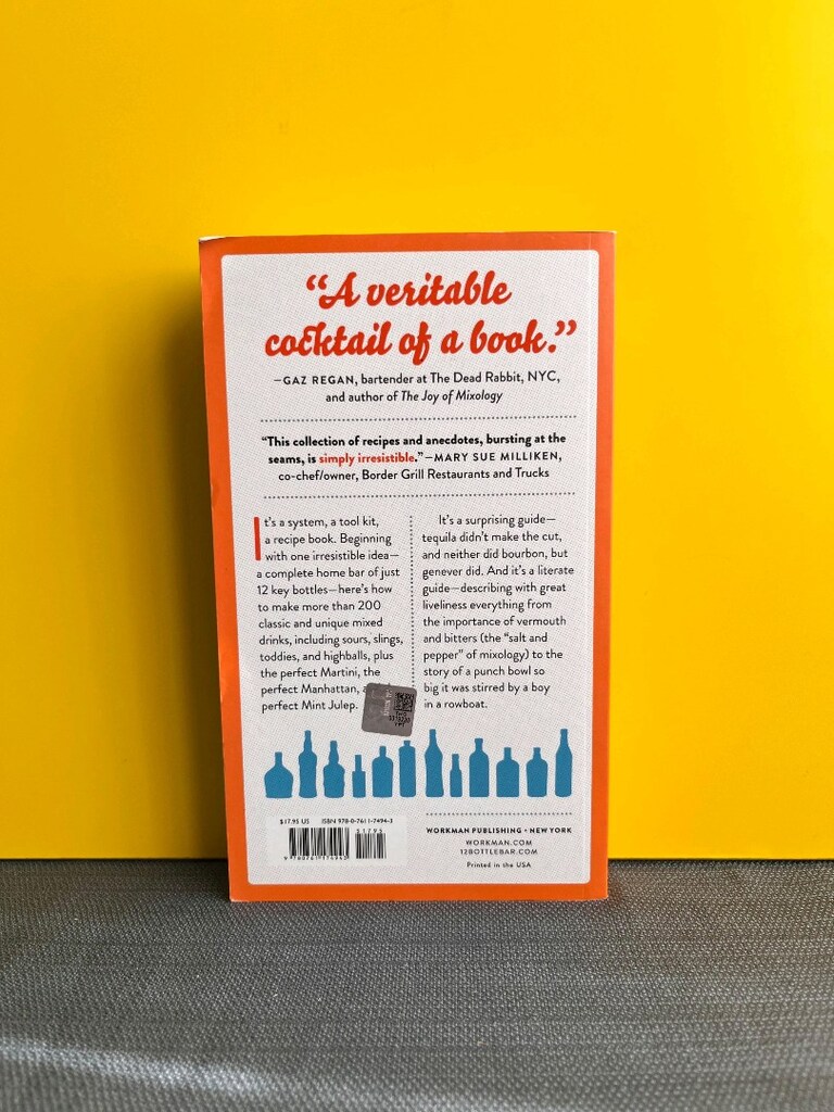 12 Bottle Bar İngilizce Içecek Kokteyl Bar Kitap - 18