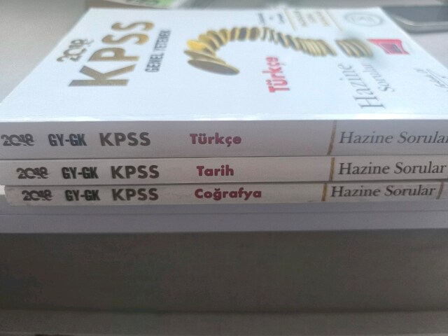 Kpss Türkçe, tarih, coğrafya kitabı