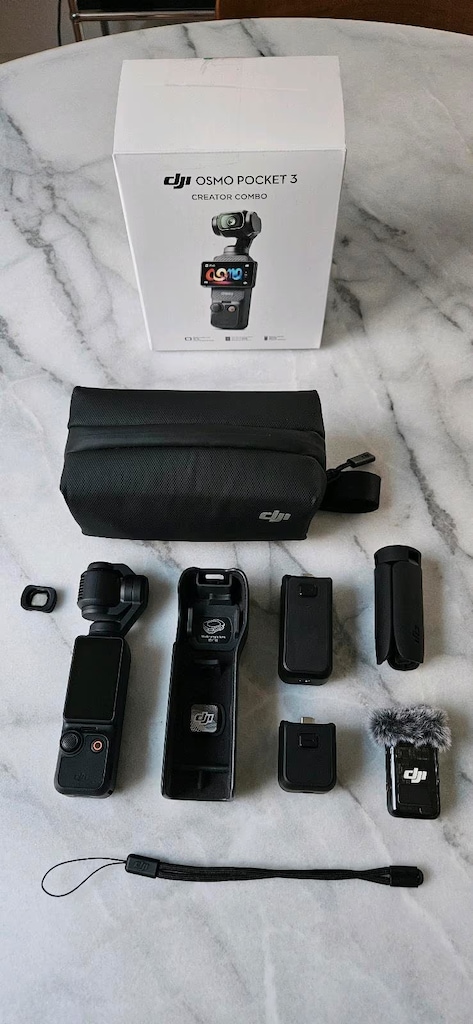 Dji Osmo Pocket 3 Creator Combo 4 Aylık TR Garantili