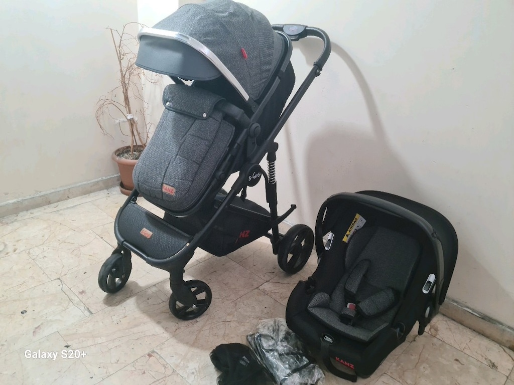 kanz sgo bebek arabası ve puseti - 4