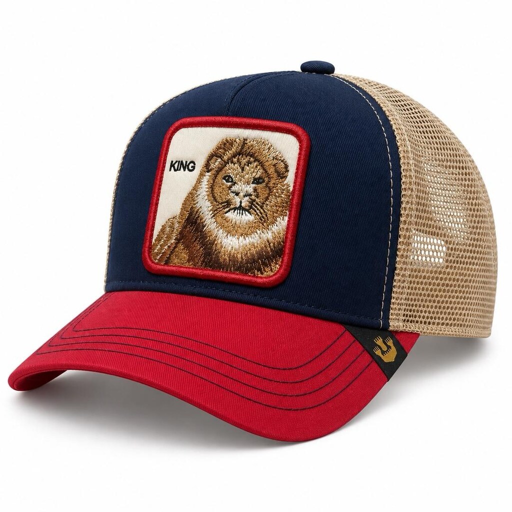 Goorin Bros The Farm King Lion Trucker Şapka