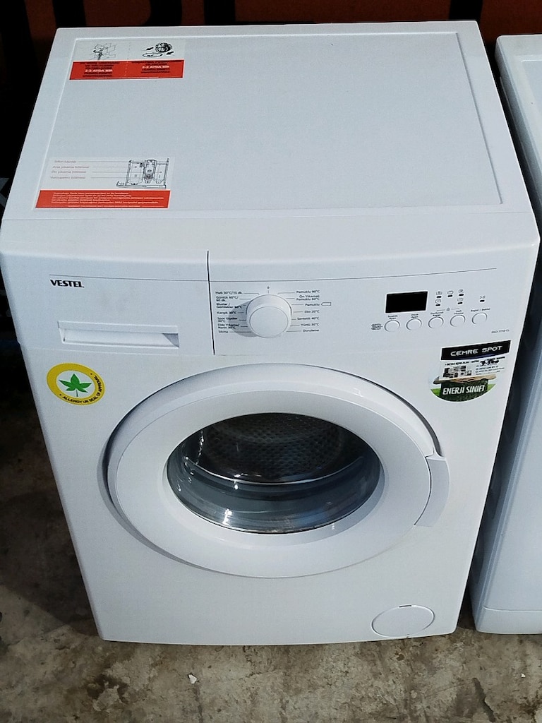 VESTEL 7 KG ÇAMAŞIR MAKİNESİ İZMİR İÇİ 3 AY GARANTİMİZ VARDIR - 10