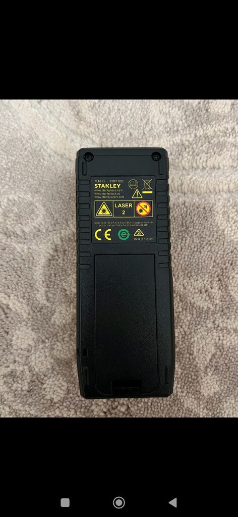 Stanley tlm65 lazer metre bu - 2