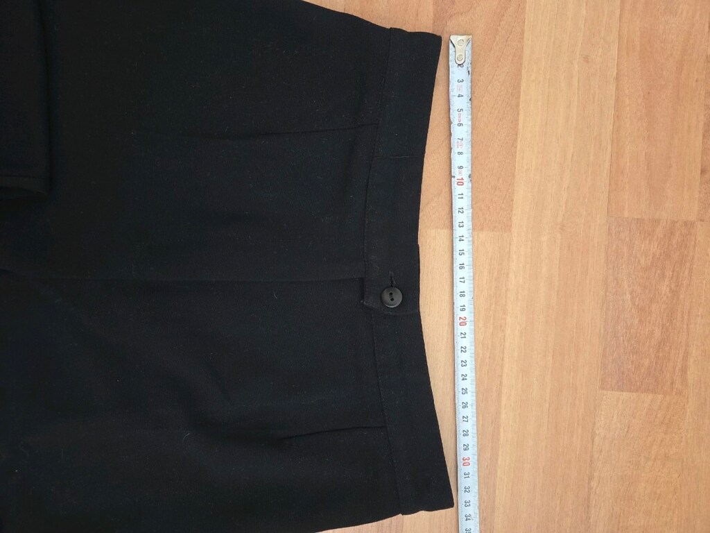 Siyah Klasik Kesim Pantolon Kadın - 6
