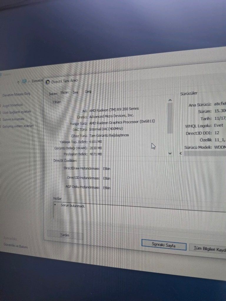OYUN/OFİS KASASI 8GB DDR4 RAM İ5.7NESİL SSDLİ TEMİZ SORUNSUZ - 4