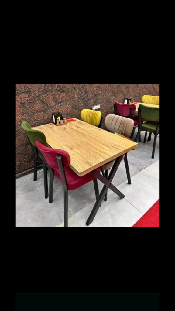 sıfır ürün 4 kişilik masa sandalye kapıda ödeme ücretsiz kargo - 2