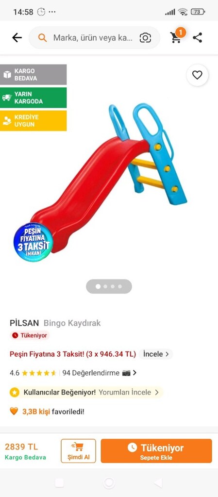 Pilsan kaydirak - 3