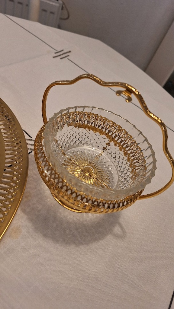 Altın kaplama çay seti - 9