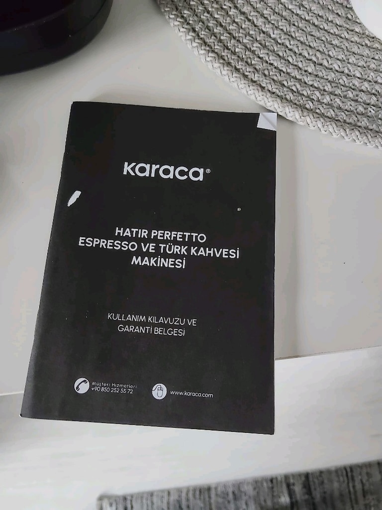 kahve makinesi karaca hatır perfetto espresso ve türk kahvesi Makinesi - 6