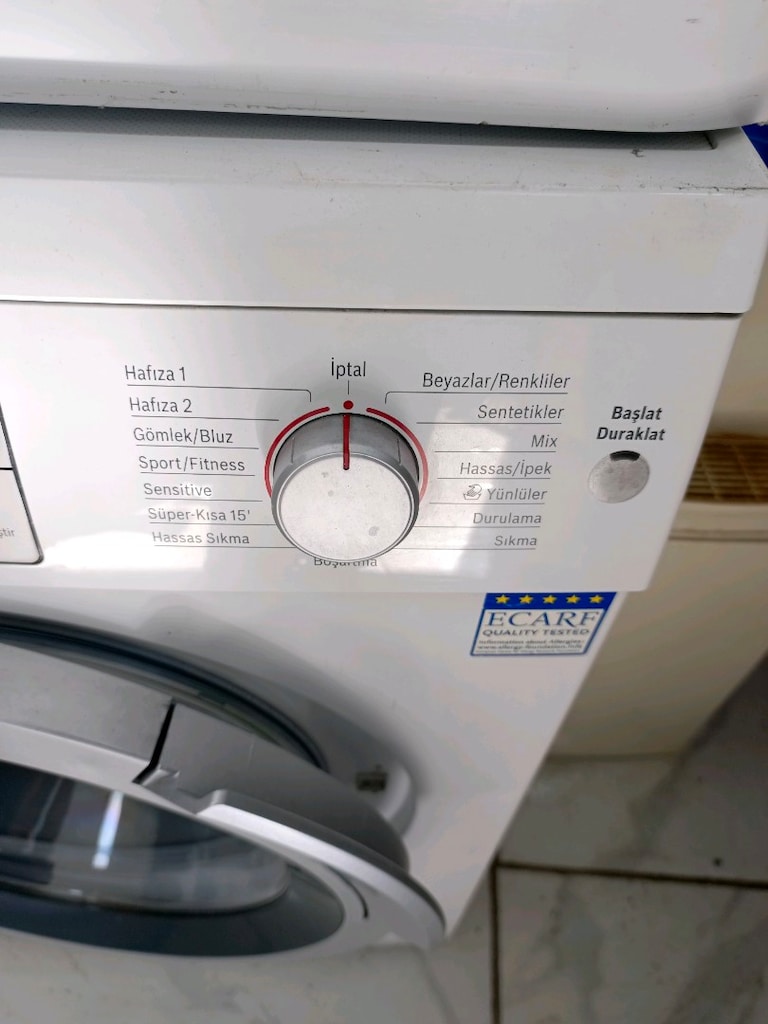 Bosch Temiz Bakımlı Çamaşır Makinesi Nakliye Kurulum Garanti Ücretsiz - 4