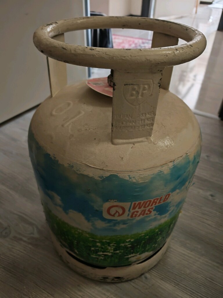 12kg'lık LPG, regülatör ve hortum ile set olarak - 2