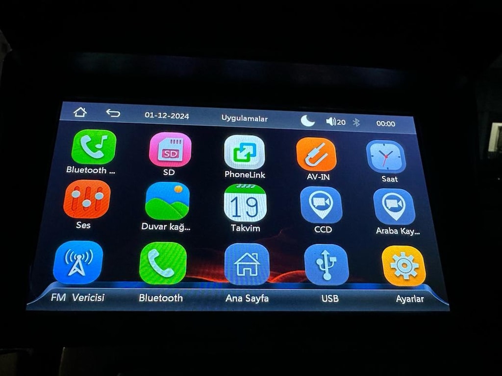Autoware 7inç CarPlay Dokunmatik Ekran Hiç kullanılmadı. - 5